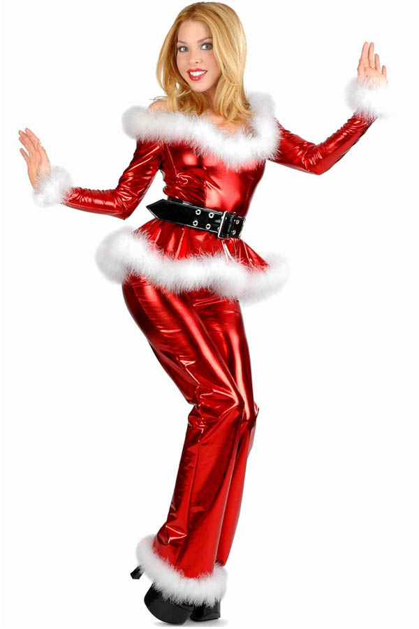 Christmas Costume Glaring Sweet Santa Costume Set - Click Image to Close